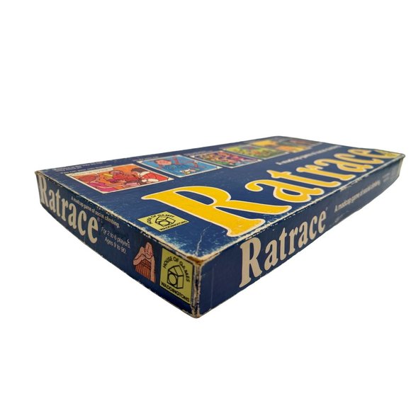 Vintage Ratrace Board Game House of Games Waddingtons 1970 Good Complete - Picture 2 of 9